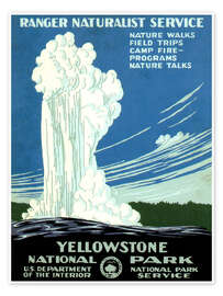 Poster Yellowstone National Park