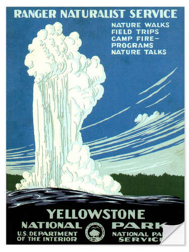 Vinilo para la pared Yellowstone National Park