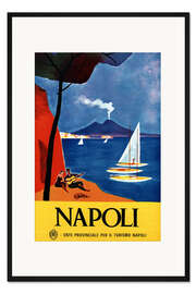 Gerahmter Kunstdruck Neapel, Italien