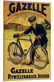 Magnettafel Gazelle Rywielen Fahrrad