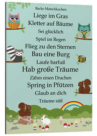 Magnettafel Hab große Träume