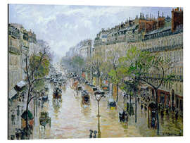 Magnettafel Boulevard Montmartre, Frühlingsregen