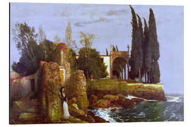 Magnettafel Villa am Meer