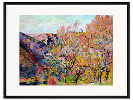 Gerahmter Kunstdruck Das Tal der Sedelle in Crozant, 1898