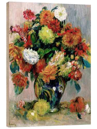 Quadro de madeira Vase of Flowers I