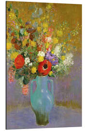 Magnettafel Strauß Feldblumen