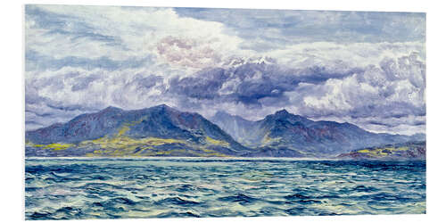 Foam board print Isle of Arran, 7th August 1883