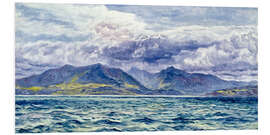 Foam board print Isle of Arran, 7th August 1883