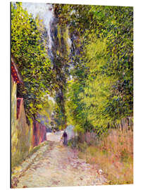 Magnettafel Straße bei Louveciennes