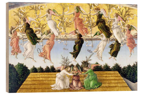 Obraz na drewnie The Mystical Nativity (detail)