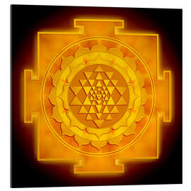 Gallery print Golden Sri Yantra II