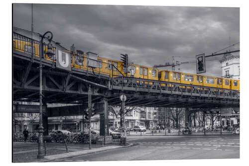 Cuadro de aluminio Parada de metro Kreuzberg, Berlín