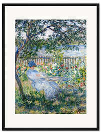 Gerahmter Kunstdruck La Terrasse