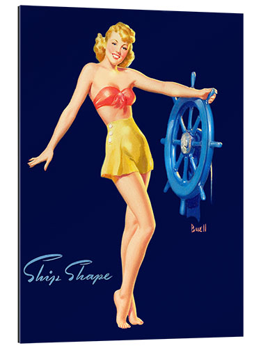 Galleritryk Pin Up - Ship Shape