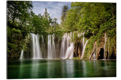 Gallery print Paradise Waterfall in Plitvice