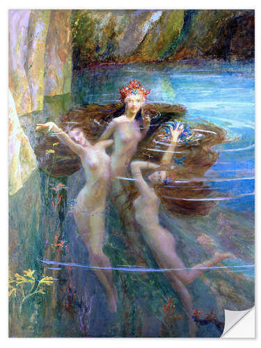Vinilo para la pared Water Nymphs 1927