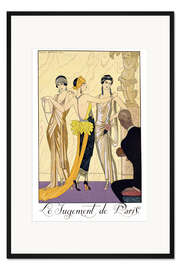 Gerahmter Kunstdruck Das Urteil von Paris, 1920-1930