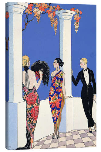 Canvas print De smaak van de sjaal, 1922