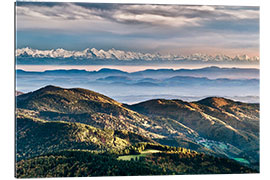 Gallery print Black Forest Alps Panorama