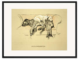 Gerahmter Kunstdruck Anhäufung