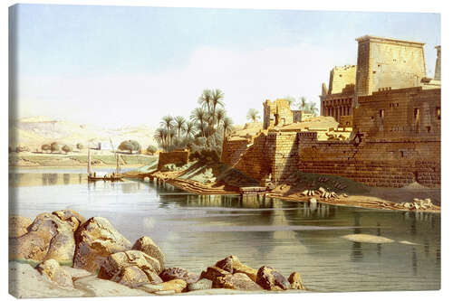 Tableau sur toile Temple of Isis at Philae