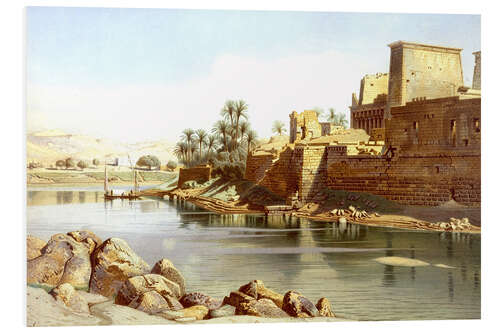 PVC-tavla Temple of Isis at Philae