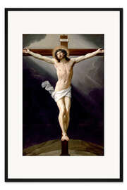Gerahmter Kunstdruck Christus am Kreuz, 1639