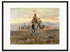 Gerahmter Kunstdruck Gestohlene Pferde, 1911