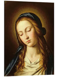 Magnettafel Kopf der Madonna