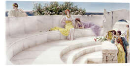 Cuadro de metacrilato Under the Roof of Blue Ionian Weather - Lawrence Alma-Tadema