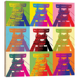 Quadro de madeira Mine - Gabi Siebenhühner