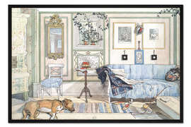 Gerahmter Kunstdruck Gemütliche Ecke