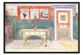 Gerahmter Kunstdruck Das Esszimmer