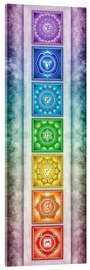 Acrylic print The Seven Chakras - Series II -Artwork II