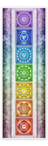 Poster The Seven Chakras - Series II -Artwork II