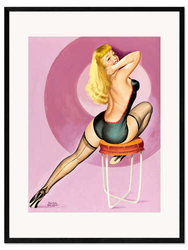 Framed art print Beauty Parade 1949