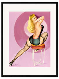 Framed art print Beauty Parade 1949