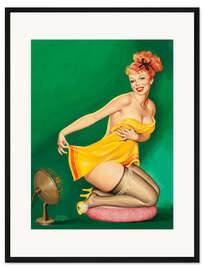 Gerahmter Kunstdruck How to Tickle A Gal's Fancy