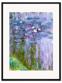 Framed art print Water Lilies III - Claude Monet