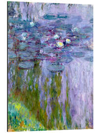 Magnettafel Seerosen III