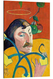 Magnettafel Selbstporträt mit Heiligenschein