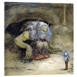 Acrylic print The Troll and the Boy