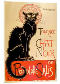 Tableau en plexi-alu  Tournée du Chat noir - Théophile-Alexandre Steinlen