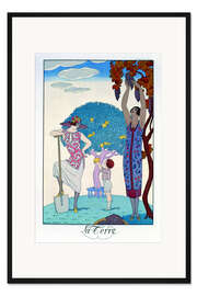 Gerahmter Kunstdruck Die Erde, 1925