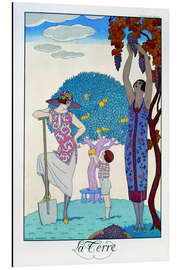 Magnettafel Die Erde, 1925