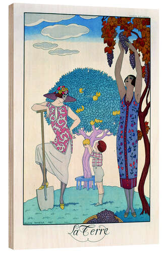 Obraz na drewnie The earth, 1925