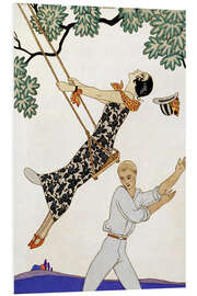 Foam board print The Swing, 1920s