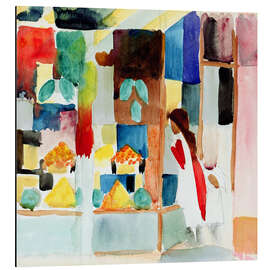 Magnettafel Kinder im Gemüseladen