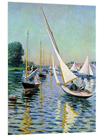 Foam board print Regatta in Argenteuil