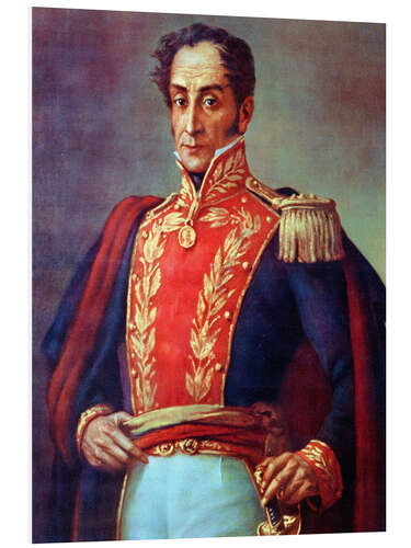 Stampa su PVC Simon Bolivar